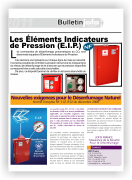 Bulletin Éléments Indicateurs de Pression